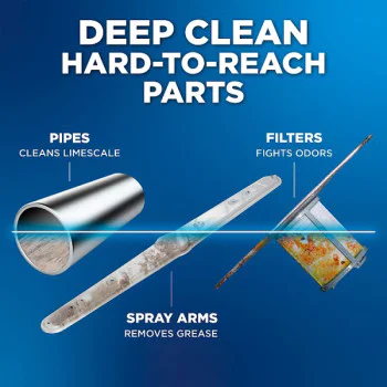 Finish Dishwasher Deep Cleaner, Fresh, 250ml (8 x 250ml) Finish Dishwasher Deep Cleaner, Fresh, 250ml (8 x 250ml)