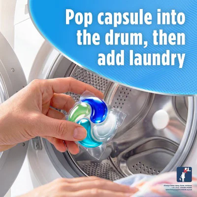 Persil Non Bio 4 in 1 fast-dissolving laundry capsules, 15 washes (4 x 15W)