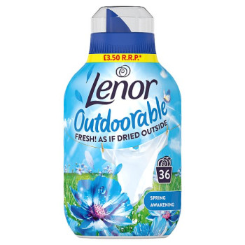 Lenor Outdoorable Spring Awakening Fabric Conditioner 36 Washes (6 x 36w)