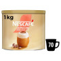 NESCAFE Cappuccino Unsweetened Taste Instant Coffee 1kg Tin (3 x 1kg)