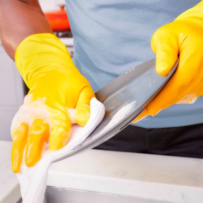 Marigold Extra-Life Kitchen Gloves L 8,5 1 Pair (6 x Lrg)