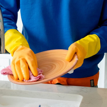 Marigold™ Kitchen Extra Life™ Gloves 7.5 Medium Size (6 x Med)
