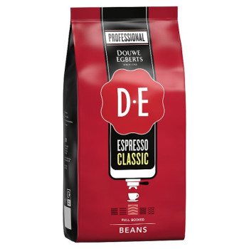 Douwe Egberts Espresso Classic Coffee Beans 1kg (4 x 1kg)
