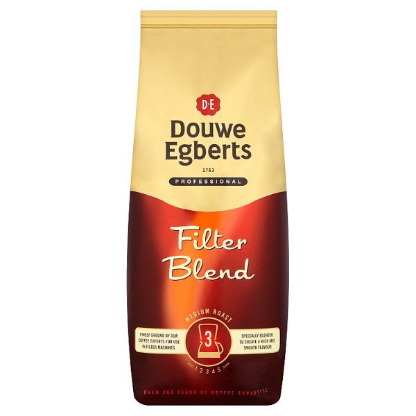 Douwe Egberts Ground Filter Coffee 1kg (6 x 1kg)