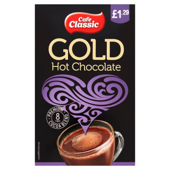 Cafe Classic Gold Hot Chocolate 8 x 25g (200g) (8 x 200g) Cafe Classic Gold Hot Chocolate 8 x 25g (200g) (8 x 200g)