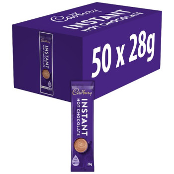 Cadbury Instant Hot Chocolate Drink Sachet 28g (30 x 28g)