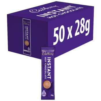 Cadbury Instant Hot Chocolate Drink Sachet 28g (30 x 28g)