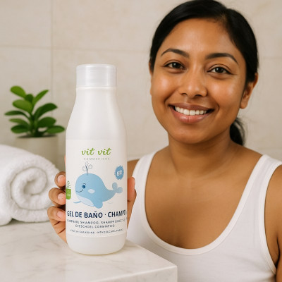 Bath Gel and Shampoo for Children