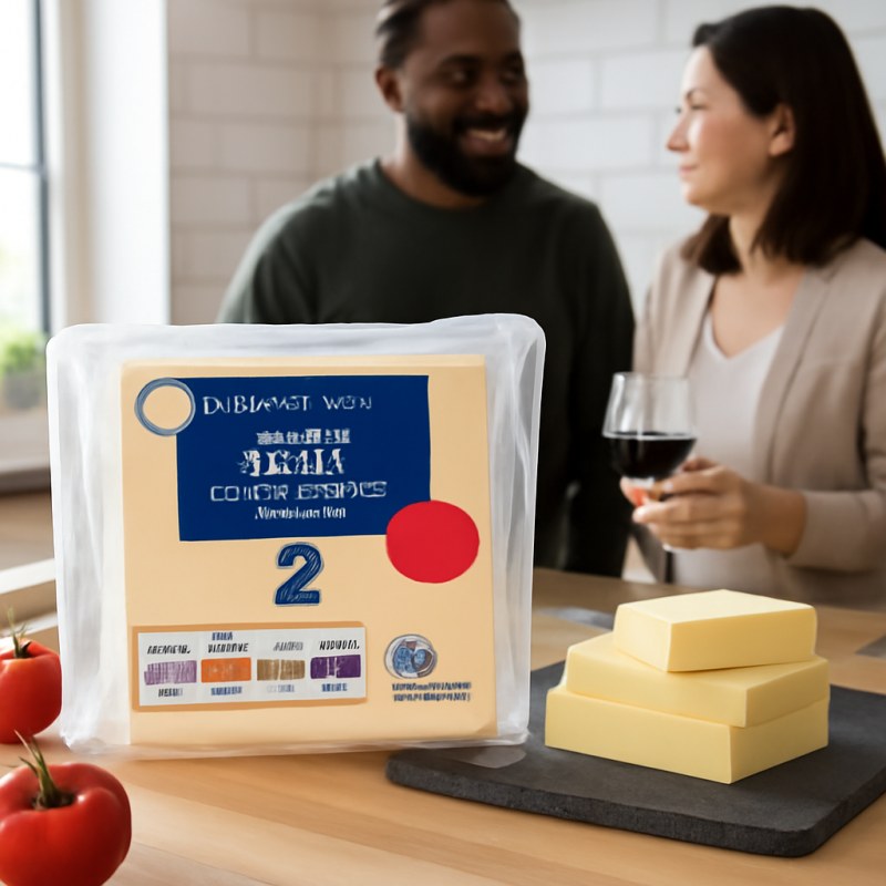 Discover the Choice British Mild Cheddar 200g (Case of 8)