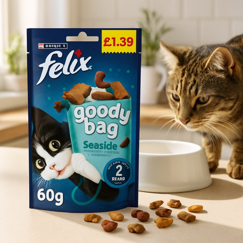 Felix Goody Bag Treats Seaside 60g (Case of 8)