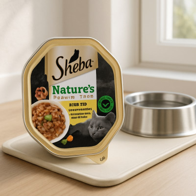 Sheba Natures Collection Cat Food Tray Chicken & Red Pepper in Sauce 85g (Case of 22)