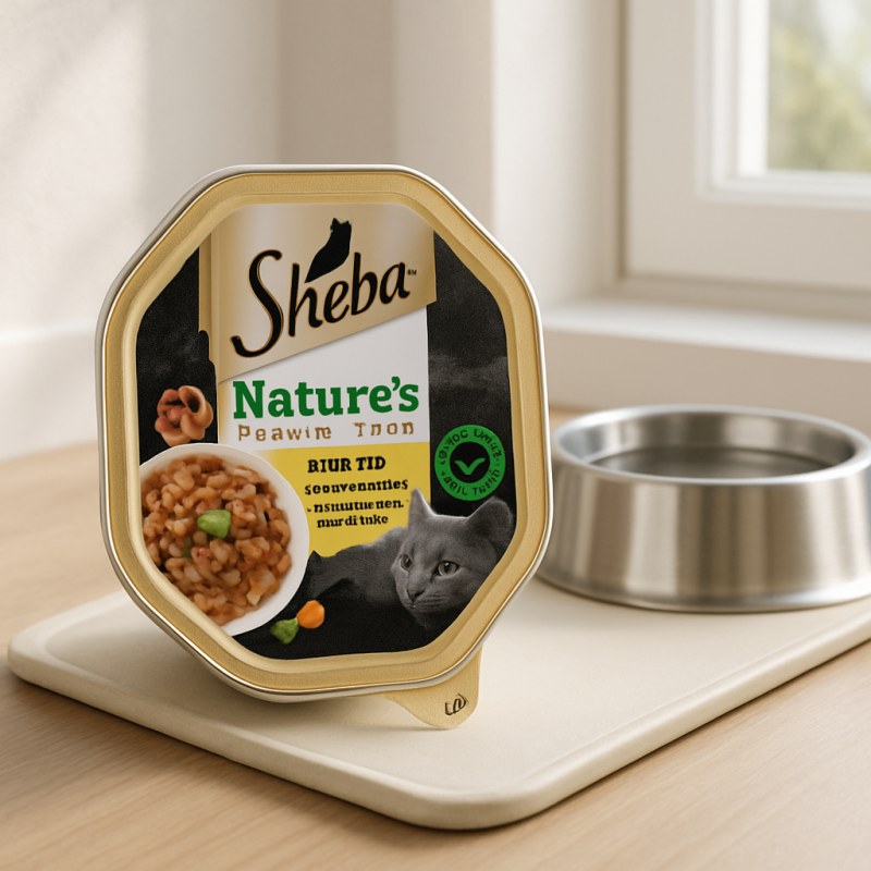 Sheba Natures Collection Cat Food Tray Chicken & Red Pepper in Sauce 85g (Case of 22)