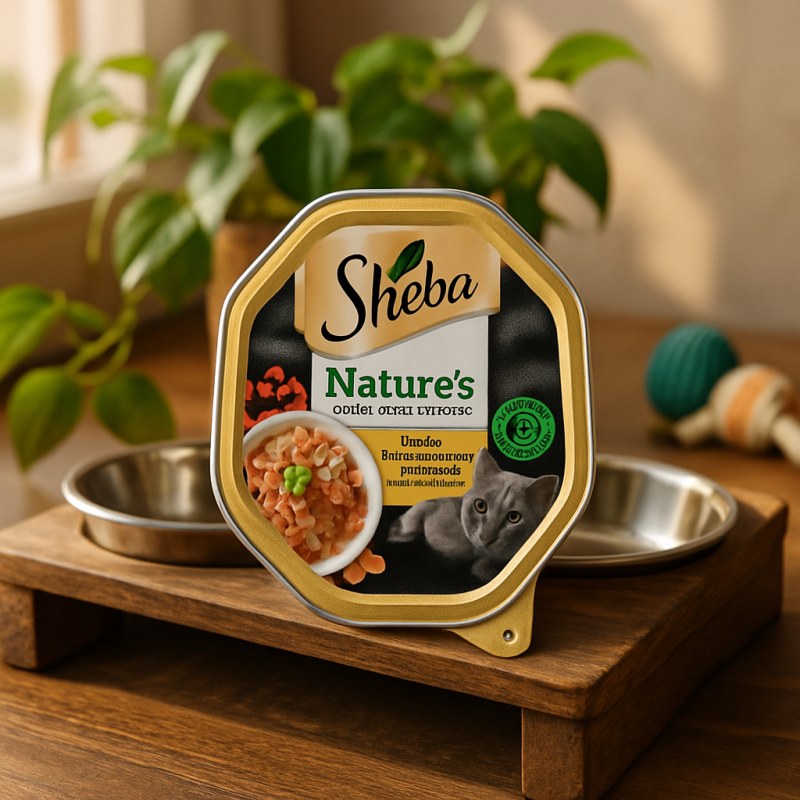 Sheba Natures Collection Cat Food Tray Chicken & Red Pepper in Sauce 85g (Case of 22)