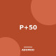 P+50
