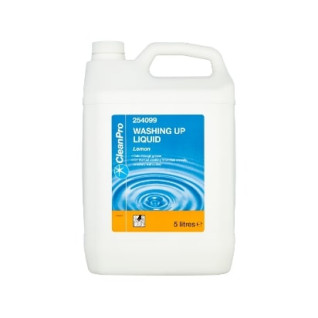 CleanPro Washing Up Liquid Lemon 5 Litres (3 x 5ltr)