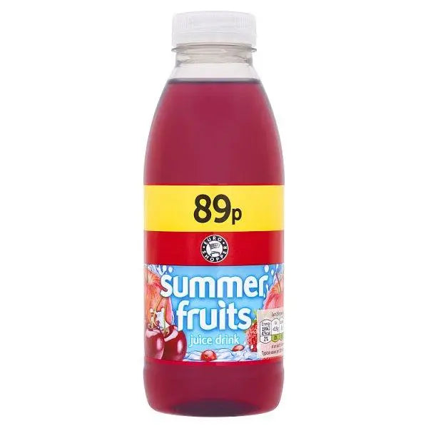 Euro Shopper Summer Fruits Juice Drink 500ml (Case of 12) Euro Shopper Summer Fruits Juice Drink 500ml (Case of 12)
