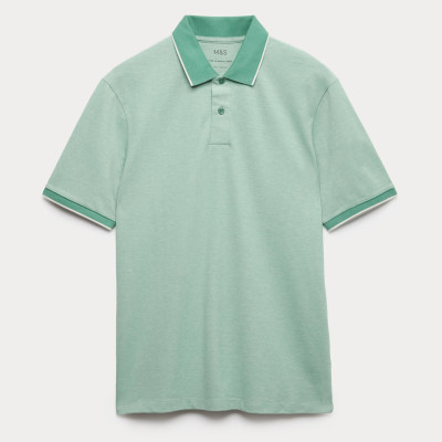 Ultimate Tipped Pique Polo Shirt Ultimate Tipped Pique Polo Shirt