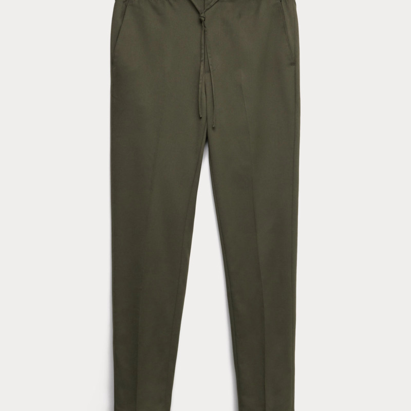 Tapered Fit Elasticated Trousers