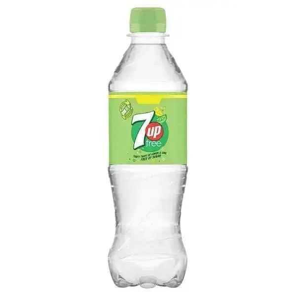 7UP Free Lemon & Lime Bottle PMP 12x500ml (Case of 12)