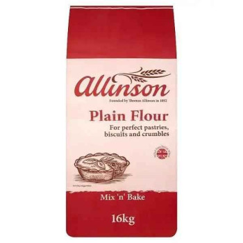 Allinson Mix 'n' Bake Plain Flour 16kg Allinson Mix 'n' Bake Plain Flour 16kg