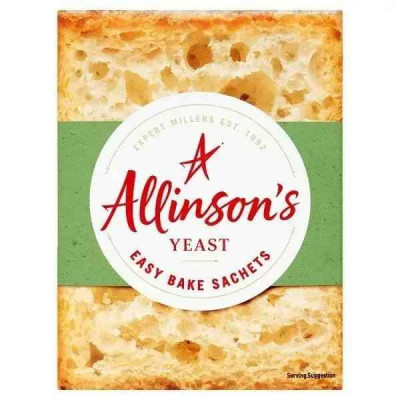 Allinson's Yeast 6 Sachets x 7g (42g) (Case of 12)