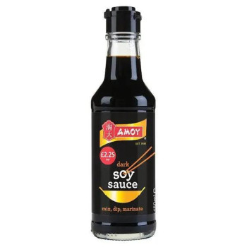 Amoy Dark Soy Sauce 150ml, Versatile and Flavorful (Case of 6)