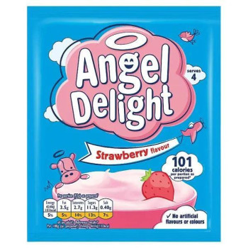Angel Delight Strawberry Dessert Mix 59g (Case of 21)