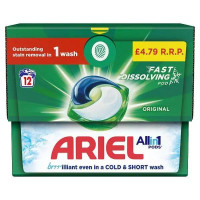 Ariel All-in-1 PODS®, Washing Capsules 12 (Case of 4)