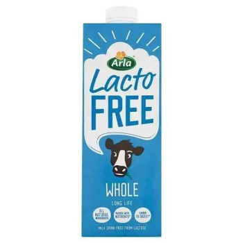 Arla Lactofree Long Life Whole Milk 1L (Case of 10) Arla Lactofree Long Life Whole Milk 1L (Case of 10)