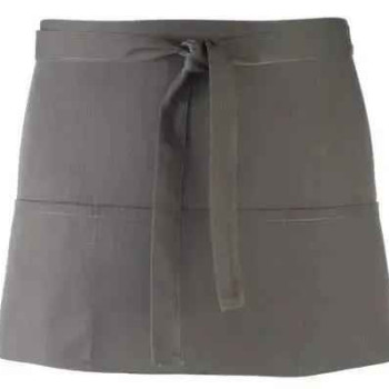 Bar Apron Dark Grey, Blue, Olive Green, Royal Color