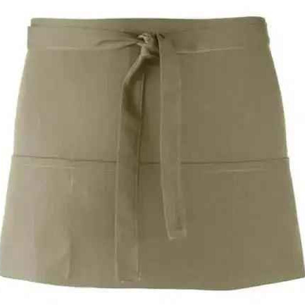 Bar Apron Dark Grey, Blue, Olive Green, Royal Color