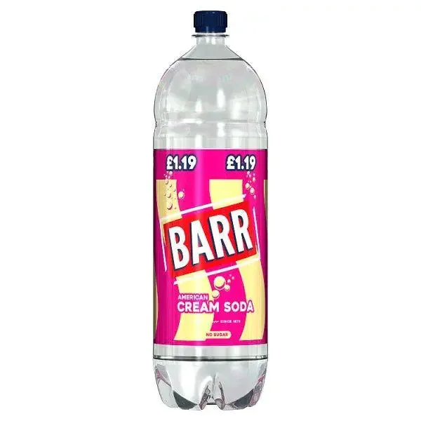 Barr American Cream Soda 2 Litre ()Case of 6