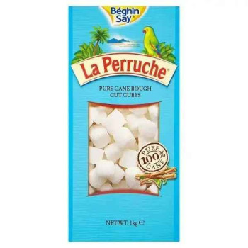 Beghin Say La Perruche Pure Cane Rough Cut Cubes 1kg SUWH1K