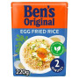 Bens Original Egg Fried Microwave Rice 220g (Case of 6)