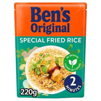 Bens Original Special Fried Microwave Rice 220g (Case of 6)