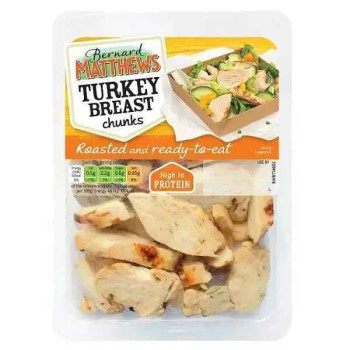Bernard Matthews Turkey Breast Chunks 90g Bernard Matthews Turkey Breast Chunks 90g