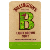 Billington's Light Brown Soft Natural Unrefined Cane Sugar 500g (Case of 10)
