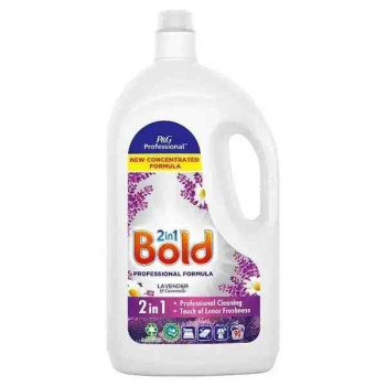 Bold Professional Washing Liquid Laundry Detergent Lavender and Chamomile, 90 washes, 4.05L