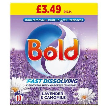 Bold Washing Powder 600g, 10 Washes, Lavender & Camomile