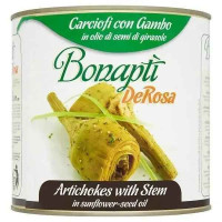 Bonapti Artichokes with Stems 2500g