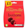 Bourneville Drk Button PM100 (Case of 10)