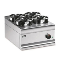 BS4 - Lincat Silverlink 600 Electric Counter-top Bain Marie - Dry Heat - W 450 mm - 0.75 kW