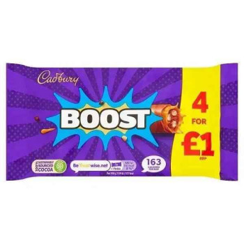 Cadbury Boost Chocolate Bar 126g (Case of 9) Cadbury Boost Chocolate Bar 126g (Case of 9)