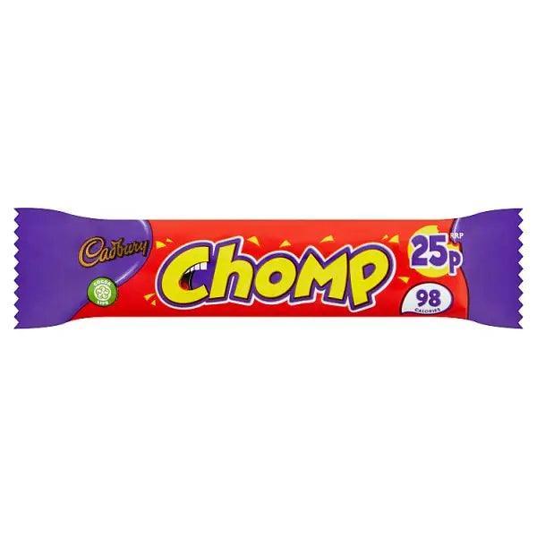 Cadbury Chomp Chocolate Bar 25p 21g (Case of 60) Cadbury Chomp Chocolate Bar 25p 21g (Case of 60)