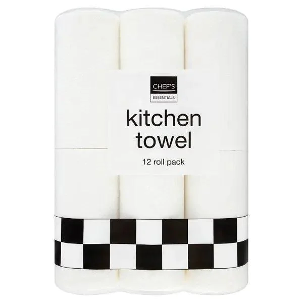 Chef's Essentials Kitchen Towel 12 Roll (Case of 3) Chef's Essentials Kitchen Towel 12 Roll (Case of 3)