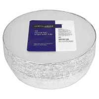 Chefs Larder 15 Round Foil Trays with Lids 227mm