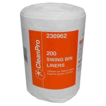 Clean Pro 200 Swing Bin Liners