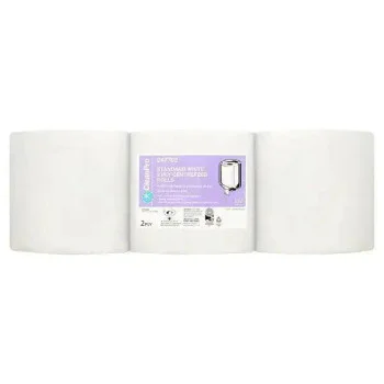 CleanPro Standard White 2 Ply 6 Centrefeed Rolls