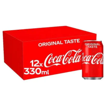 Coca-Cola Original Taste 12 x 330ml (Case of 2)