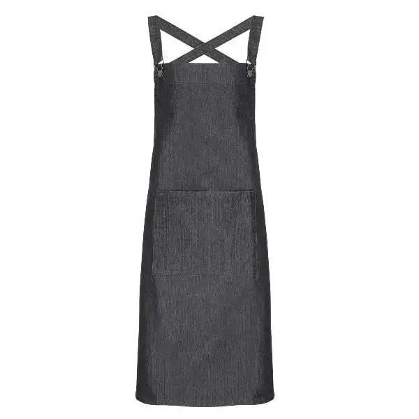 Cross Back Barista Apron Black, Black Denim, Indigo Denim, Grey Denim Cross Back Barista Apron Black, Black Denim, Indigo Denim, Grey Denim